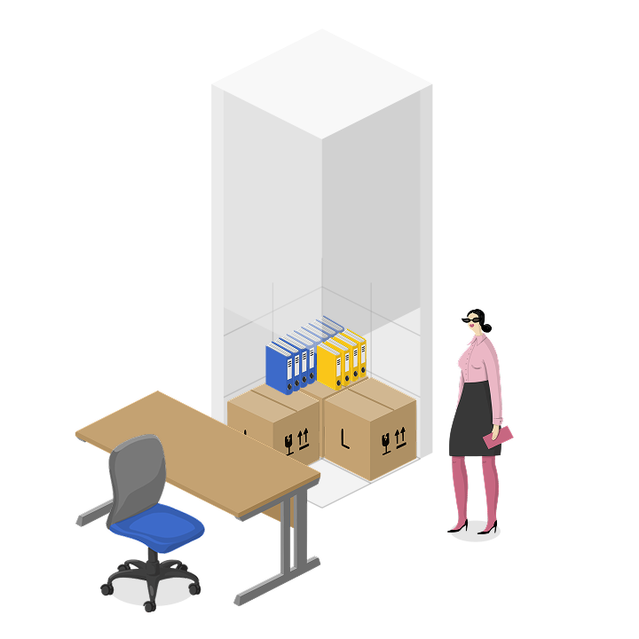 Space Plus — Flexibel arbeiten und sicher aufbewahren — Ihr Büroplatz mit Schließfach!