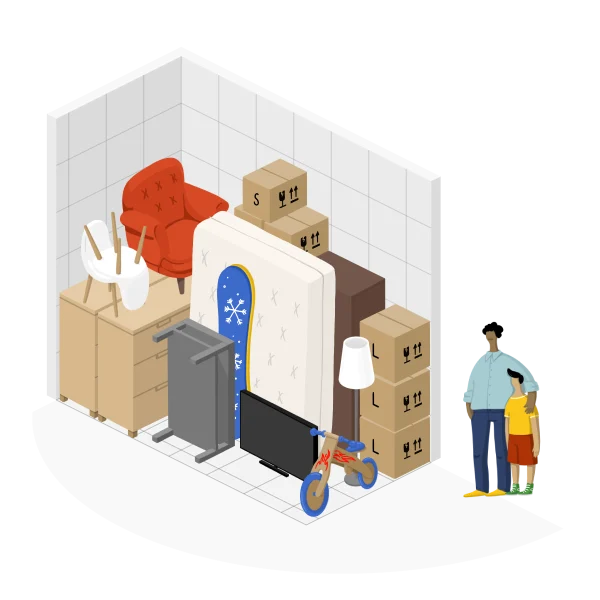 Space Plus — Mittlere Selfstorage Einheiten